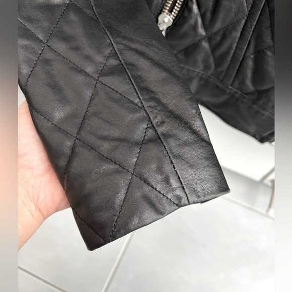 Mackage Quilted Leather Jacket - Picture 3 of 5